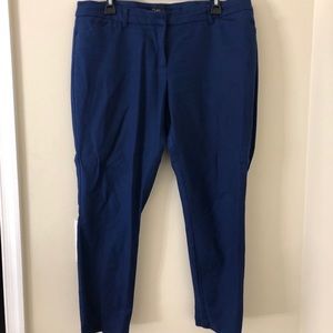 Blue Capri Dress Pants